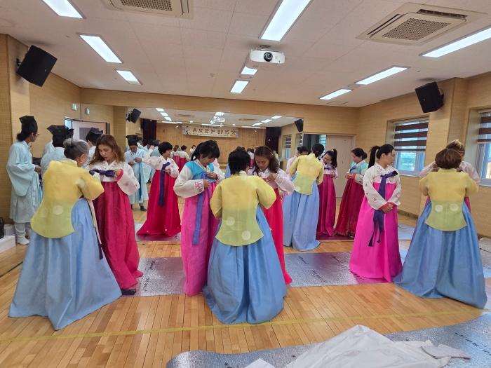 금산군, 다문화가족 전통예절 교육 기사 이미지