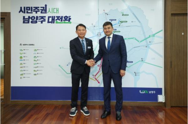 남양주시, 주한몽골대사와 교류 확대 논의…몽골문화촌 활용 모색 기사 이미지